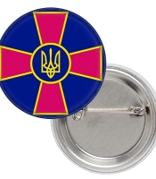 Значок патріотичний Слава ЗСУ (емблема ЗСУ)