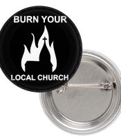 Значок Burn your local church
