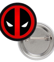Значок Deadpool logo (Marvel)