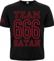 Футболка Team Satan - 666 (red)