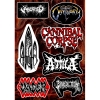 Подарунковий набір стікерпаків Death Metal gsp-007