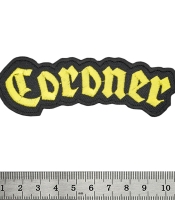 Нашивка термо Coroner (logo) (stp-074)