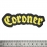 Нашивка термо Coroner (logo) (stp-074)