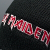 Шапка біні IRON MAIDEN - LOGO (з вишитим логотипом) heol-003
