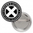 Значок Xavier's School for Gifted Youngsters (X-Men, Marvel), white