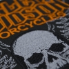 Нашивка Harley-Davidson (skull and wings)
