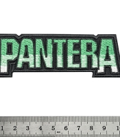 Нашивка термо Pantera (green logo) (stp-031)