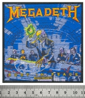 Нашивка ткана MEGADETH - RUST IN PEACE (ofp-410)