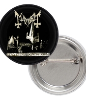 Значок Mayhem "De Mysteriis Dom Sathanas"