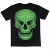 Футболка Зеленый череп (3D, светится в темноте) Футболка Зеленый череп (3D, светится в темноте)