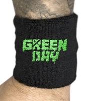 Напульсник махровий GREEN DAY - LOGO (wol-063)