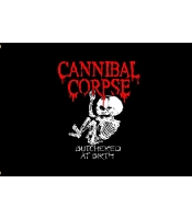 Прапор Cannibal Corpse "Butchered at Birth" sfc-013
