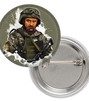 Значок патріотичний Слава Україні (Кобзар)