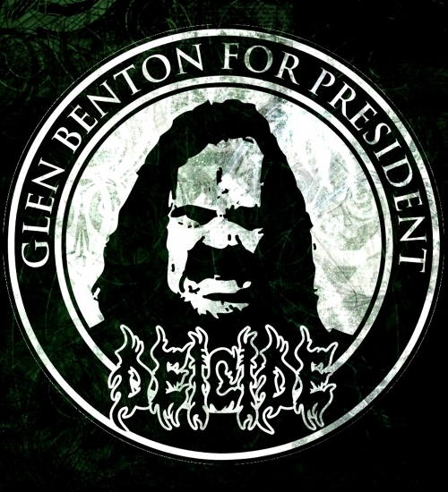 Плакат Deicide - Glen Benton for President Плакат Deicide - Glen Benton for President