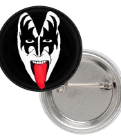 Значок Kiss (Gene Simmons)