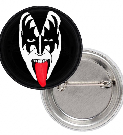 Значок Kiss (Gene Simmons) Значок Kiss (Gene Simmons)