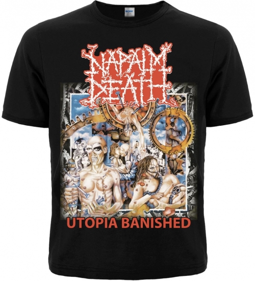 Футболка Napalm Death "Utopia Banished" Футболка Napalm Death "Utopia Banished"