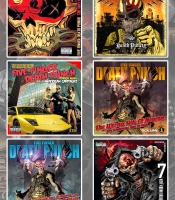 Стікерпак Five Finger Death Punch (album covers) - SP-287