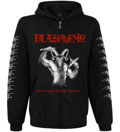 Худі Blasphemy "Victory (Son Of The Damned)" на блискавці Худі Blasphemy "Victory (Son Of The Damned)" на блискавці