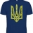 Футболка Тризуб - Слава Україні! Героям Слава! (синя футболка)
