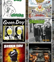 Стікерпак Green Day (album covers) - SP-298