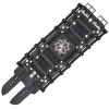 Браслет Стімпанк Коловорот із вовком чорний (bsp-58) Браслет Стімпанк Коловорот із вовком чорний (bsp-58)