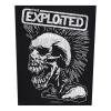 Нашивка наспинна катана THE EXPLOITED - VINTAGE SKULL (olbp-021)
