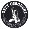 Нашивка наспинна катана OZZY OSBOURNE - BLIZZARD OF OZZ (olbp-162)