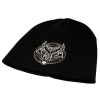 Шапка с вышивкой Волк (Fenrir) черная