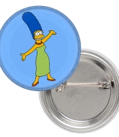 Значок The Simpson - Marge Simpson
