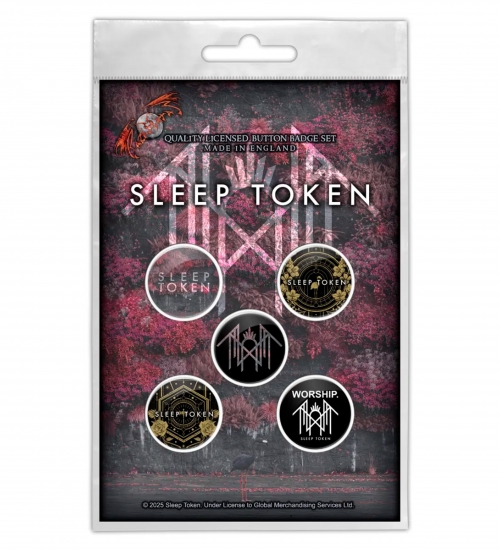 Подарунковий набір значків SLEEP TOKEN - EVEN IN ARCADIA (iol-092)