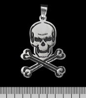 Кулон Череп с костями (ptsb-147) фигурный