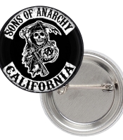 Значок Sons Of Anarchy - California (emblem)