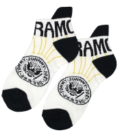 Шкарпетки Ramones logo (білі з чорним) р.36-45 (th)