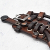 Браслет Стімпанк коричневий (bsp-76)