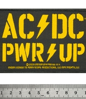 Нашивка ткана AC/DC - PWR UP (ofp-403)
