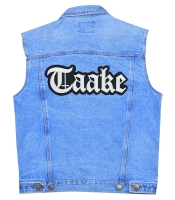 Нашивка термо Taake (logo) наспинна (thps-044)