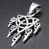 Кулон Трикветр у вигляді лапи вовка (срібло, 925 проба) (sp-221) Кулон Трикветр у вигляді лапи вовка (срібло, 925 проба) (sp-221)