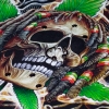 Футболка High Life (rasta skull) (3D, світиться в темряві) Футболка High Life (rasta skull) (3D, світиться в темряві)