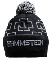 Шапка Rammstein (logo) c жаккардовым узором