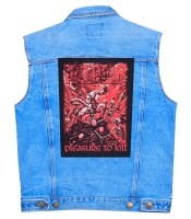 Нашивка наспинна катана KREATOR - PLEASURE TO KILL (olbp-149)