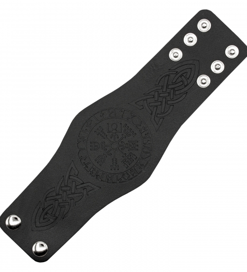 Браслет з тисненням Вегвізир (Vegvisir) (bpu-040) Браслет з тисненням Вегвізир (Vegvisir) (bpu-040)