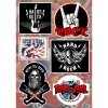 Подарунковий набір стікерпаків Hard Rock and Heavy Metal Style gsp-028