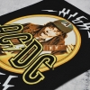 Нашивка наспинна катана AC/DC "High Voltage" (olbp-019)