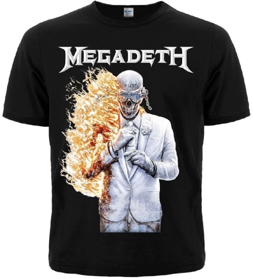 Футболка Megadeth - Last Album (Vic Rattlehead) Футболка Megadeth - Last Album (Vic Rattlehead)