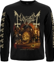 Футболка з довгим рукавом Mayhem "Liturgy of Death"