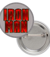 Значок Iron Man logo (Marvel)