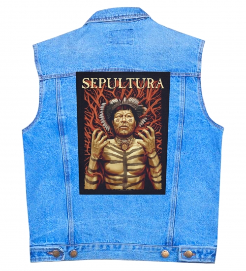 Нашивка наспинна катана SEPULTURA - ROOTS (olbp-114)