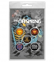 Подарунковий набір значків THE OFFSPRING - SKELETON MOLOTOV (iol-073)