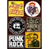Подарунковий набір стікерпаків Punk Rock Style Is Not Dead gsp-027